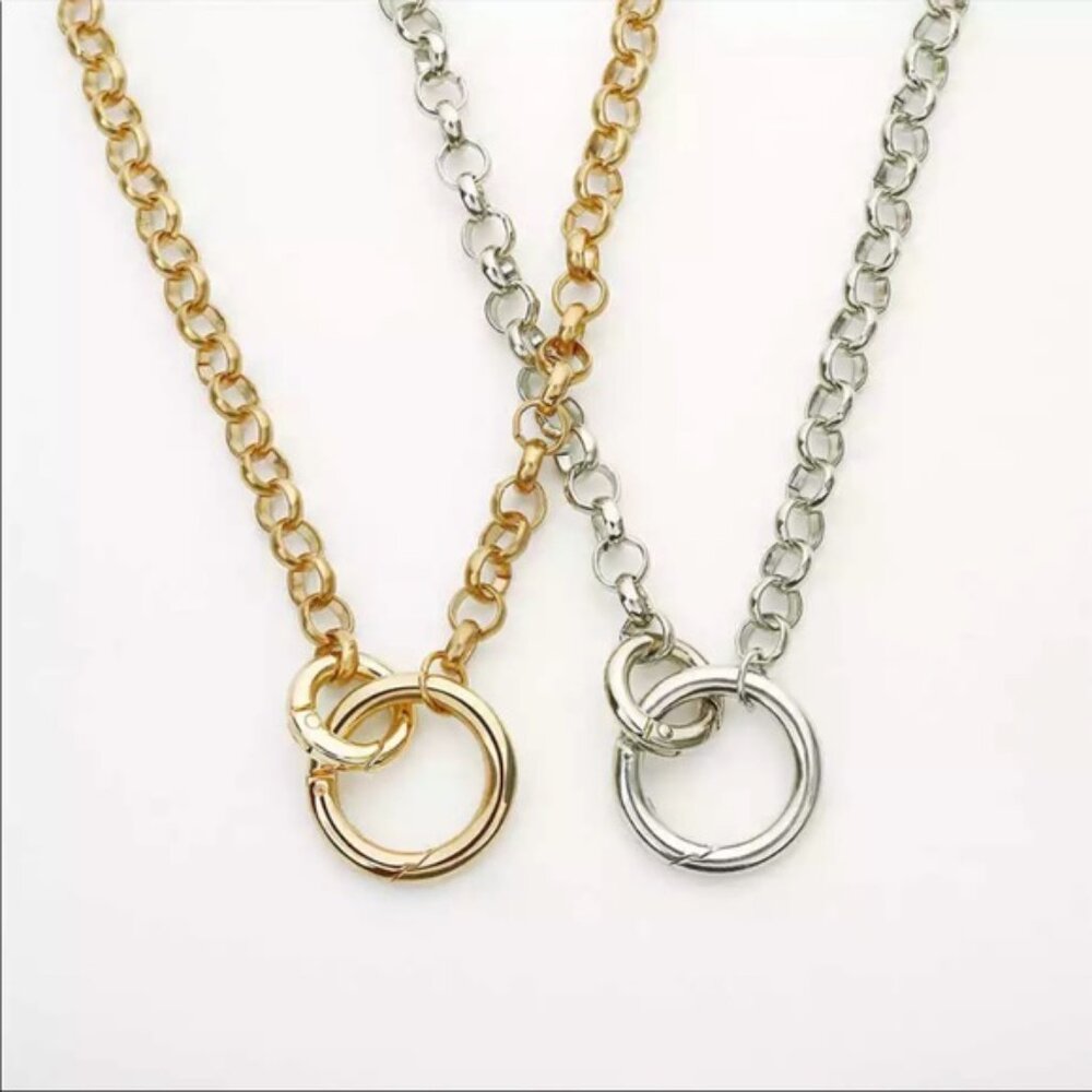 NEW 18K GOLD INGEMARK CHOKER NECKLACE - Picture 4 of 5